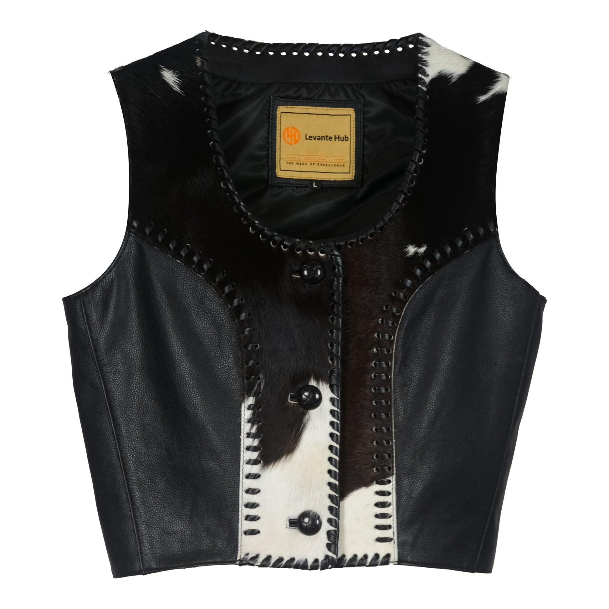 Savanna Luxe Leather Vest-0