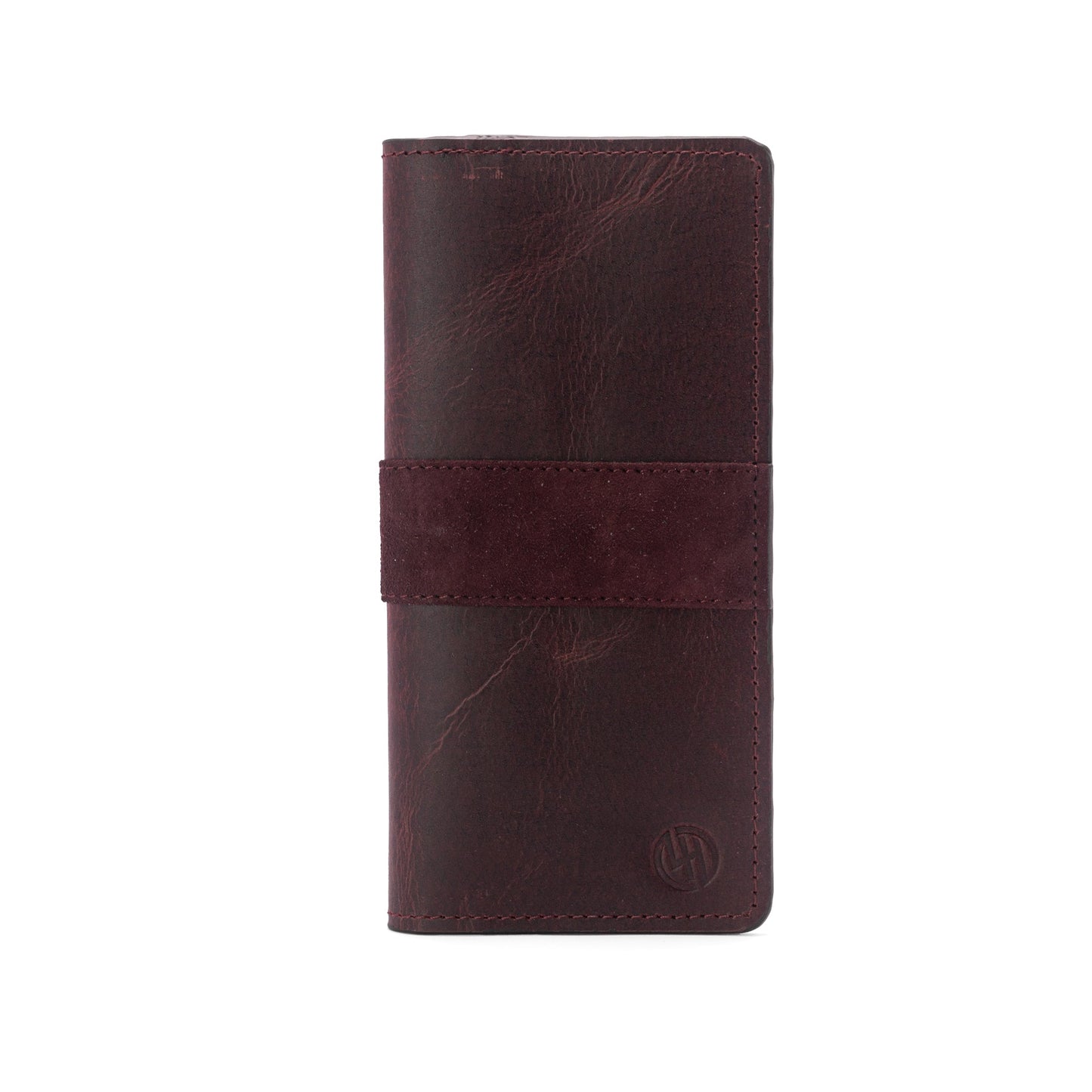 Heritage Buffalo Leather Wallet with Goat Suede Lining-1